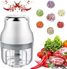 Elektrisch Zerkleinerer Multizerkleinerer Obst Zwiebelschneider Knoblauchhacker