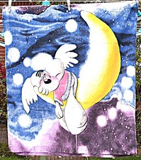 Diddl auf dem Mond Bettwäsche Bezug und Kissen im Set