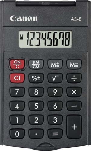 Taschenrechner canon 8 - taschenrechner, as-8