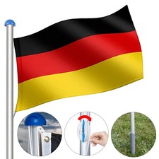 Fahnenmast alu inkl - fahnenmast,