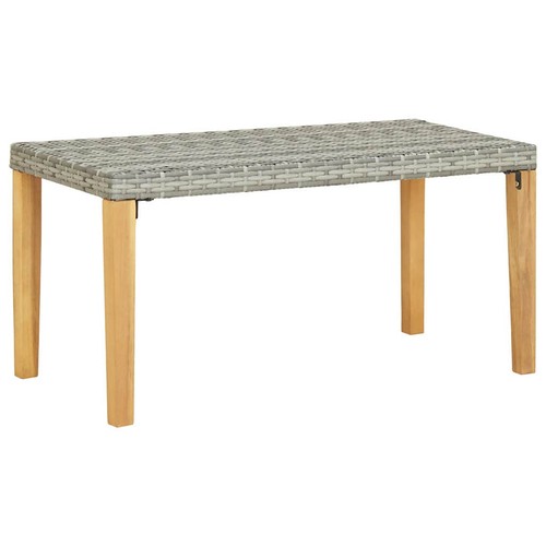 Gartenbank 120 grau - gartenbank, poly
