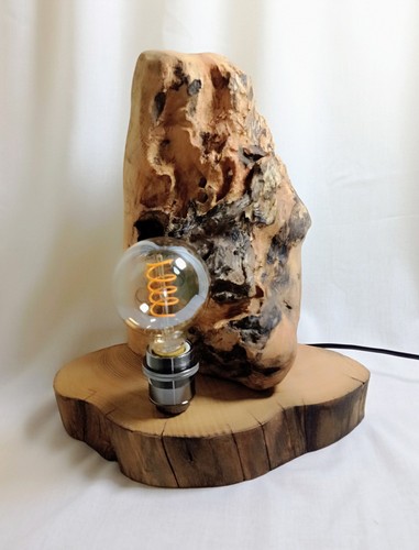 Holzlampe treibholz - holzlampe,