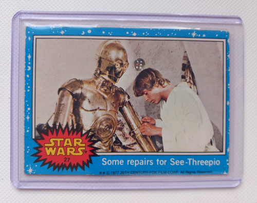 Star wars 1977 - 1977, card