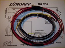 Kabelbaum für die Zündapp KS 600, Kabelsatz