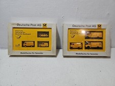 brekina 1:87 Deutsche Post Mercedes und VW Sammelautos H0