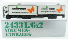 NZG 336 - Mercedes MB 2433 Volumenfahrzeug Unitrans Werbemodell - 1:43 LKW Truck