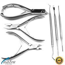 6er Set Diabetiker Nagelzange Kopfschneider Nagelhautzange Eckenzange Eckenheber