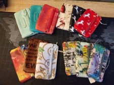 Schlüsseltasche, Schlüsseletui, Kleingeldbörse ++Kunstleder++ versch. Farben ++D