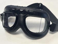 Fliegerbrille rc helmets retro-, vintage-look für helm bol jet motorrad