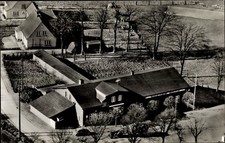 Ak Barkelsby Schwansen in Schleswig, Restaurant Walter Beyer, Luftbild - 2966732