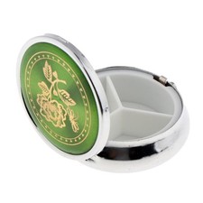 1 Tag Mini Metall Pillendose