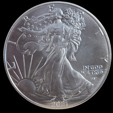 Silbermünze american - 1,