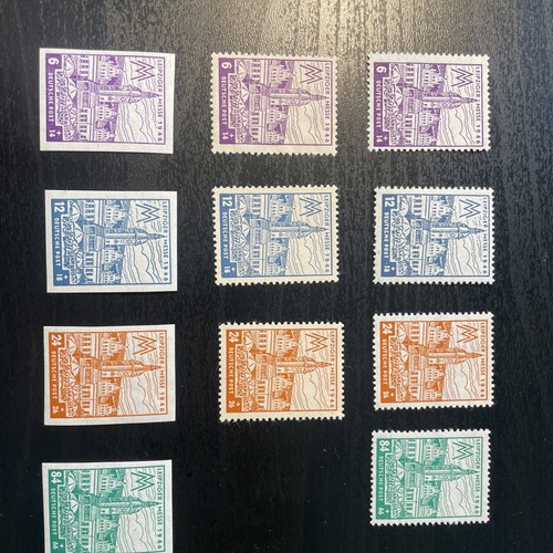 Briefmarken west sachsen - briefmarken,