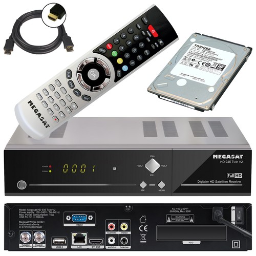 Twin sat receiver - sat, megasat