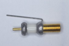 10 Stück neuer HF Trimm Kondensator Rohrtrimmer 0,5-5pF Tekelec 5853  L 15,4mm