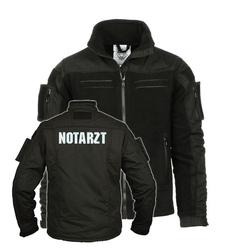 Kommando fleecejacke notarzt - kommando,