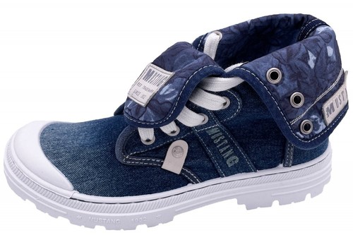 Mustang damen boots blau - damen,