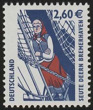 2322 SWK 2,60 Euro Seute Deern