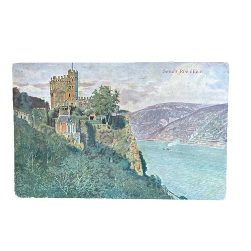 Postkarte trechtingshausen - postkarte, ak