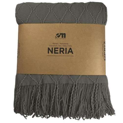 Kuscheldecke jacquard 3d - –,