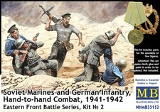 Master Box 35152 Soviet Marines + German Infantry, Ostfront 1941 in 1:35 Figuren
