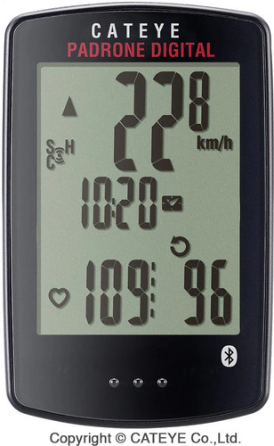 Cateye fahrradcomputer padrone - fahrradcomputer,