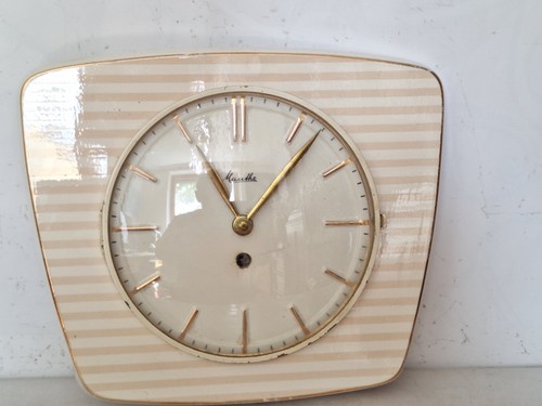 Alte keramik küchenuhr - alte,