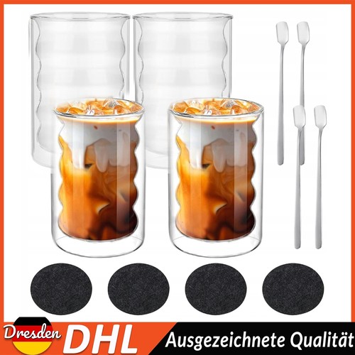Doppelwandige glas tassen - doppelwandige,