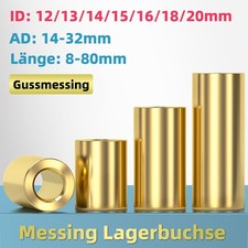 Messing Gleitlager Buchse