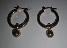 Ohrringe  Gold Duplee  Antik