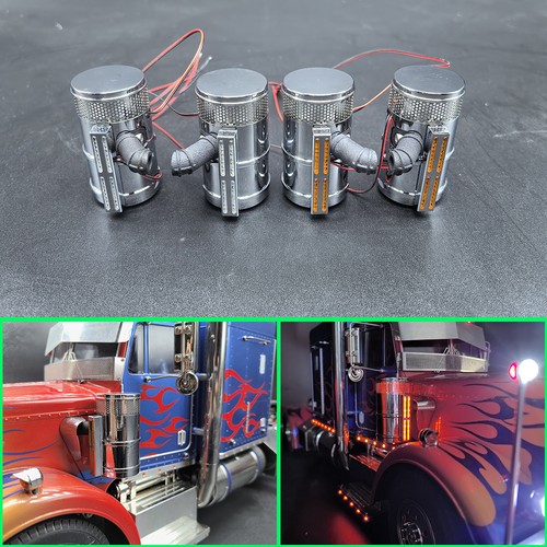Metall luftfilter mit licht - mit,