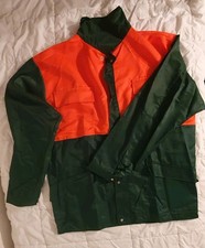 Forstjacke FPA Sicherheitsjacke, Größe 58/60 XXL, Orange/Grün