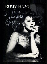 Romy haag autogrammkarte - romy,