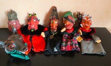 6 Alte Handpuppen 