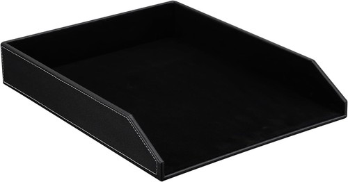Leder briefablage - a4,