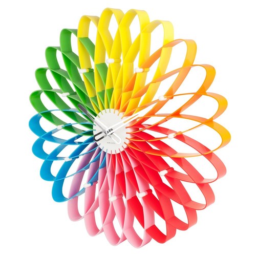 Cagü wanduhr lotus bunt - cagü:,