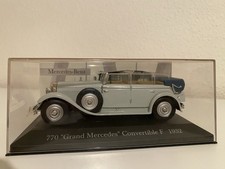 DE AGOSTINI MERCEDES BENZ 770 F GRAND MERCEDES 1932 MODELLAUTO 1:43 SAMMLER MODE