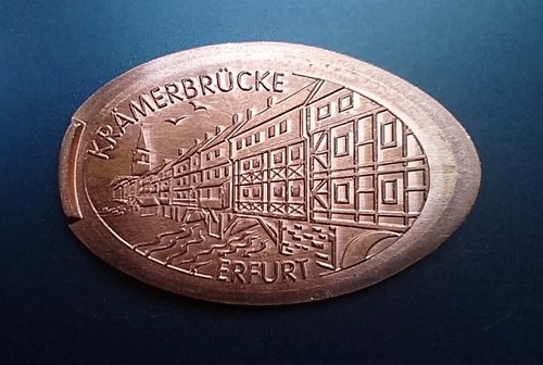 Eine quetschmünze die - eine, "die