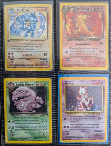 160 vintage pokemon karten - 160,