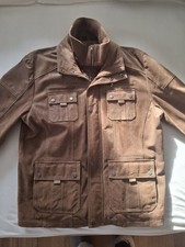 Herren Echtleder Jacke Cognac