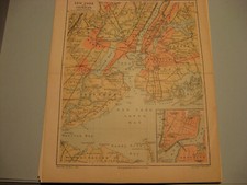 USA New York Stadtplan von