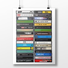 Oasenposter: Kassettendruck