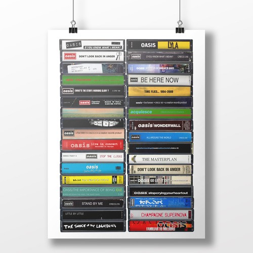 Oasenposter kassettendruck - oasenposter:,