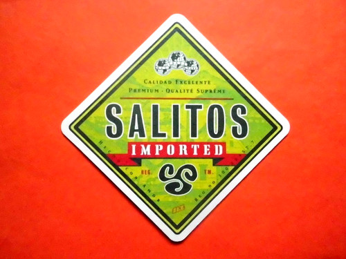 Bierdeckel brauerei salitos - bierdeckel,