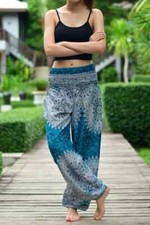 Hose bunt Haremshose Pumphose