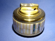 Ibelo tischfeuerzeug gold - tischfeuerzeug,