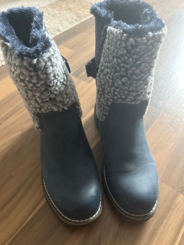 Stiefel blau mit - stiefel,