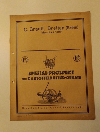 Original prospekt grauff - prospekt,