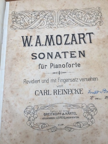 Mozart sonaten für - w.a.,
