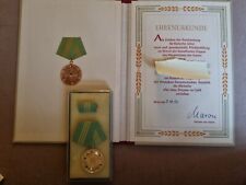 DDR Orden für treue Dienste Ministerium Stasi Gold 15 Jahre
